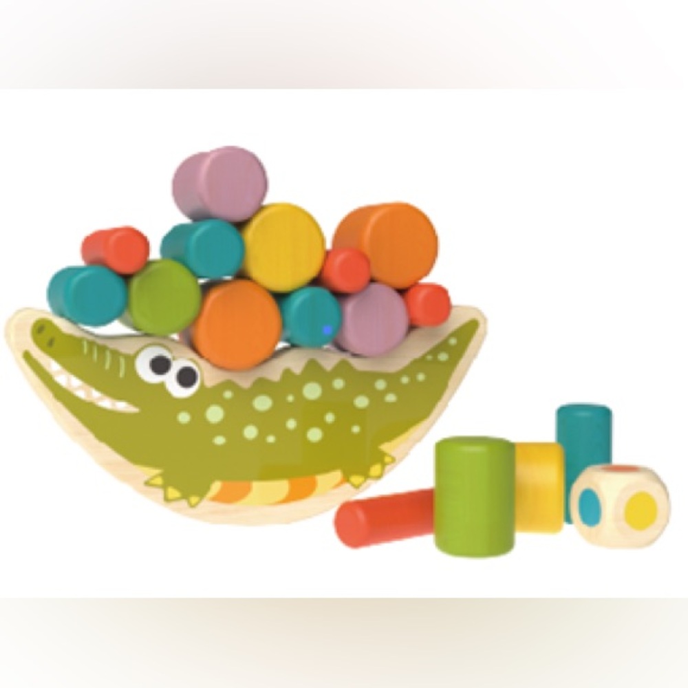 NIB miniso crocodile balance beam.